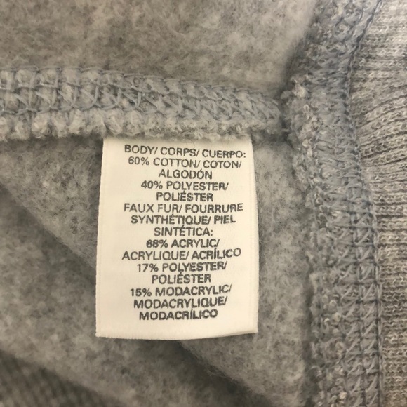 SOLD Victoria’s Secret Faux Fur Lined Hoodie - Picture 7 of 7